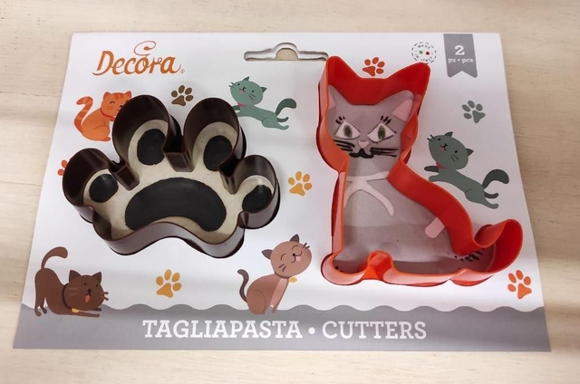 Tagliapasta Decora Gatto e Impronta zampa