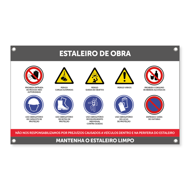 Lona Estaleiro de Obra