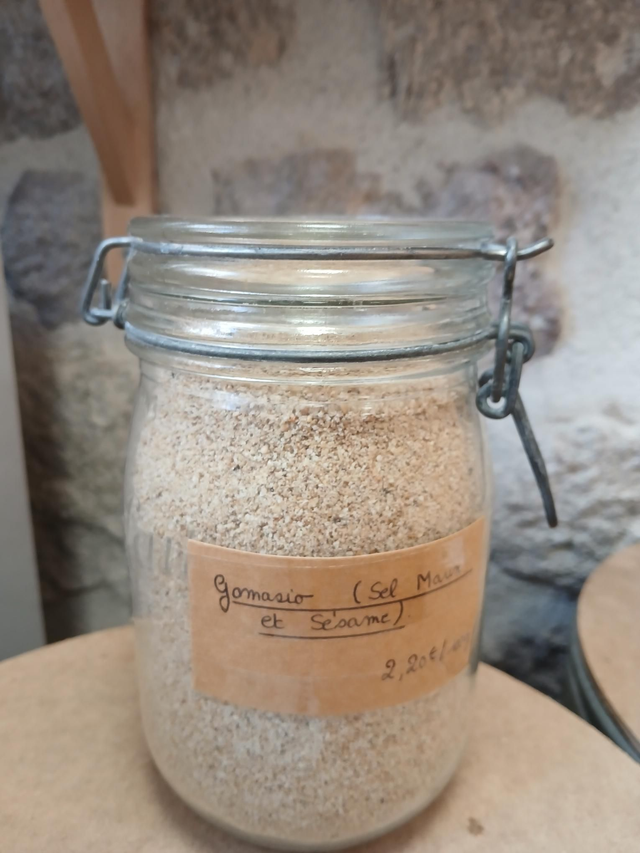 Gomasio sel de Marin et sésame prix pour 100g