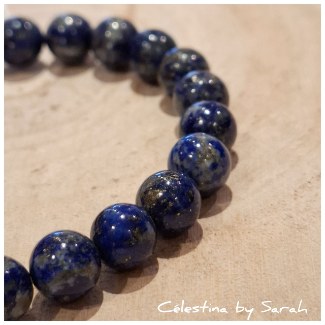 Bracelet Lapis-Lazuli Taille Homme