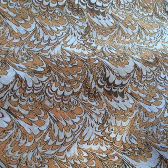 Vintage Feathers Brown 233