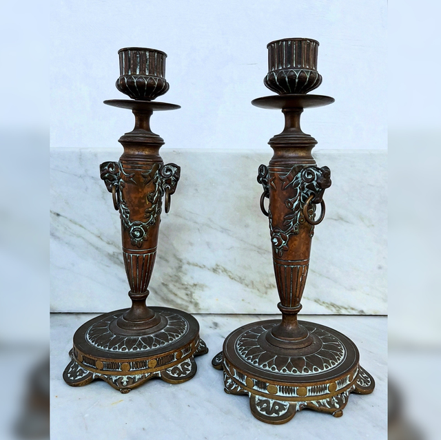 A Refined Pair Of 19th Century French Candlesticks