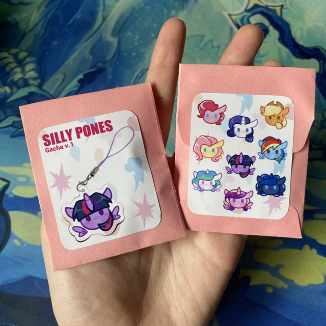 Silly Pones | MLP Phone Charm Gacha
