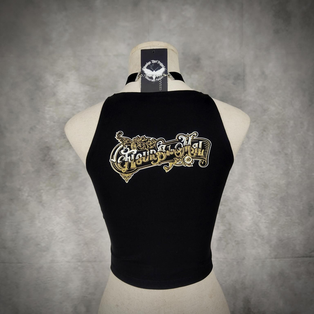 T-Shirt Cropped "CycloPivoine"