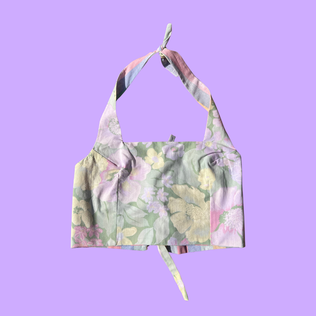 Crop top reversible "Câlin" - M