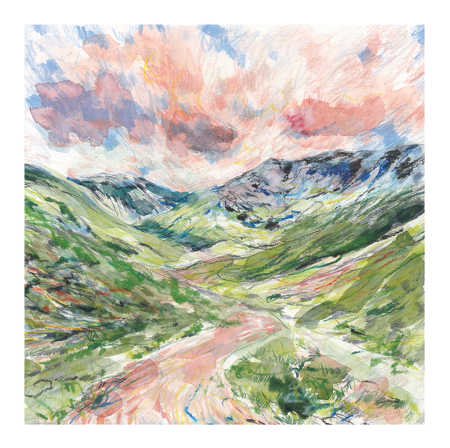 Bogastvo gora II Print