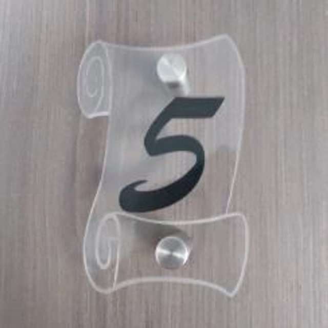 Plaque De Rue parchemin 