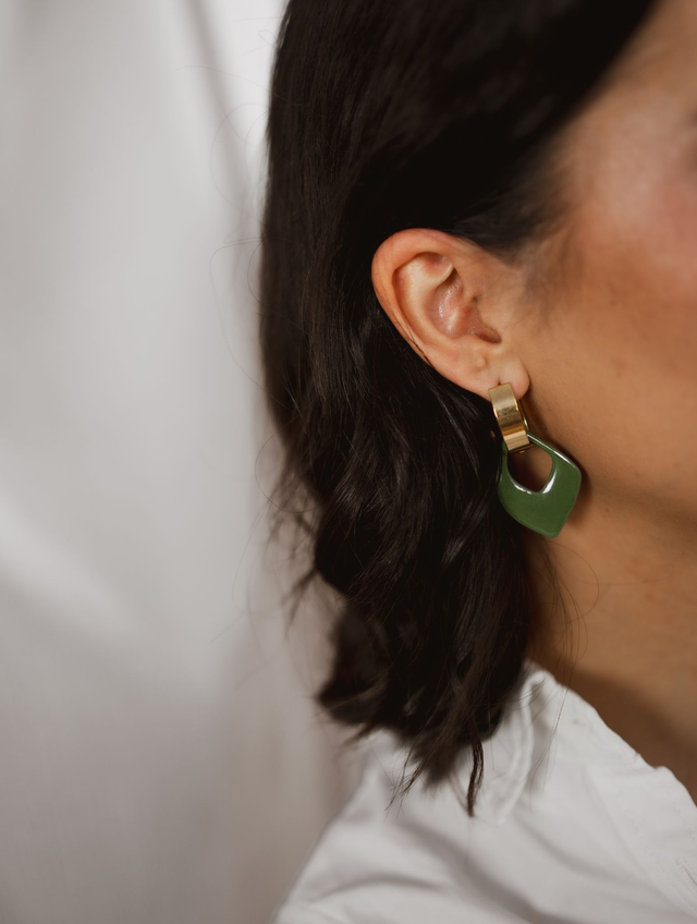 Polymer Clay Earrings ~ Louise