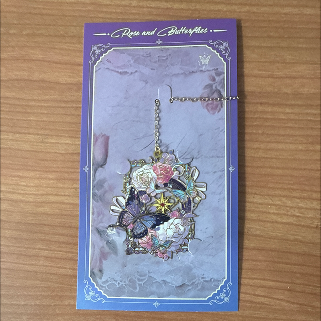 Rose &amp; Butterfly Bookmarks