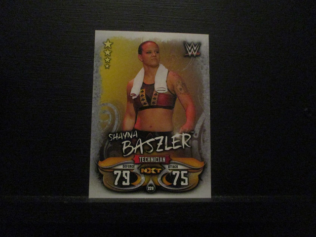 Shayna Baszler - NXT Slam Attax Live Original Trading Card #229