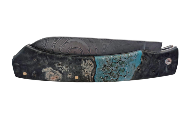 L&#039;Ambacien ®️™️ Damas Oeil en Chancre de châtaignier 