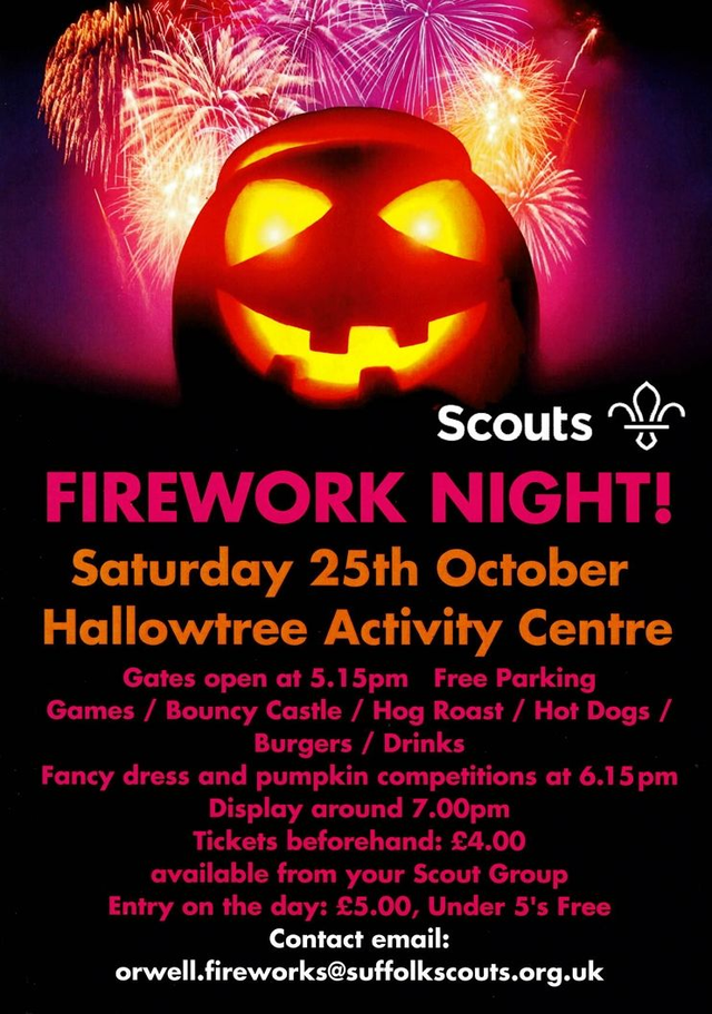 Firework Night Ticket