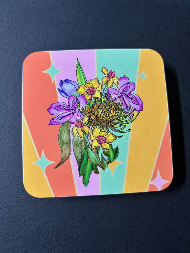 Floral designs 1 - Coaster
