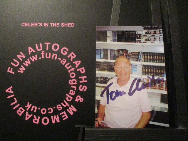 Tom Chadbon Authentic Autographed 6x4 Our Facing Photograph