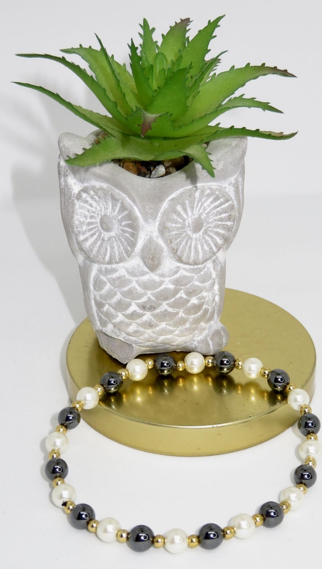 Bracelet en Hématite