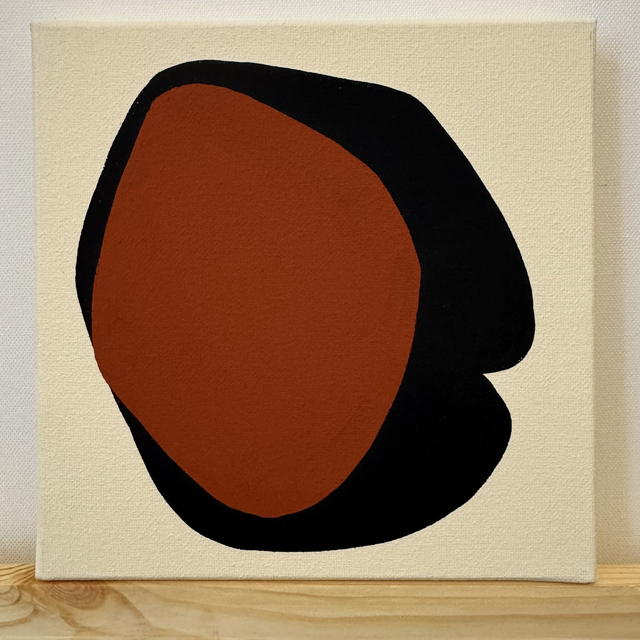 Peinture sur châssis entoilé 