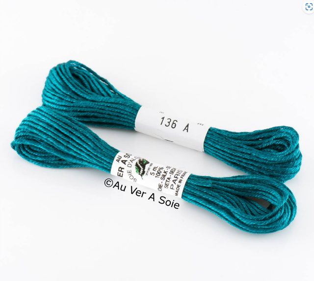 Soie d&#039;Alger N°136 - Au Ver à Soie