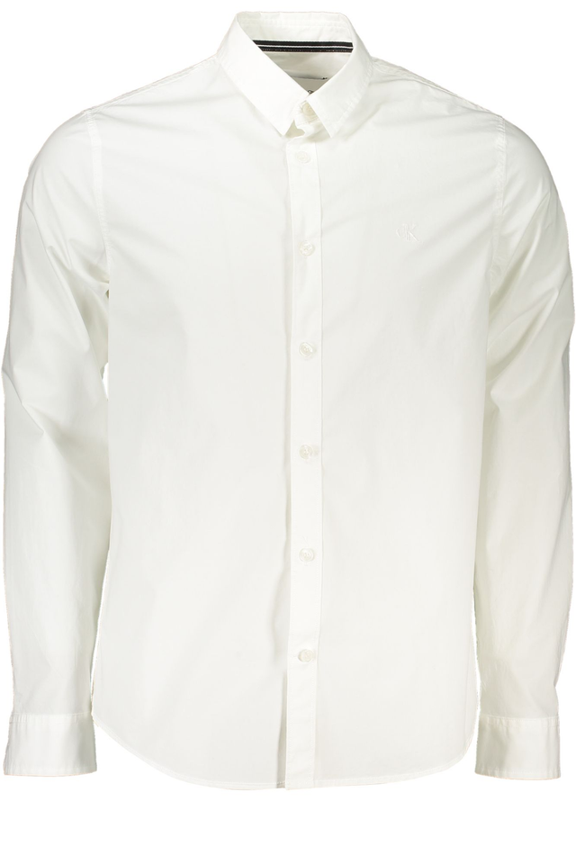 CALVIN KLEIN CAMICIA MANICHE LUNGHE UOMO BIANCO