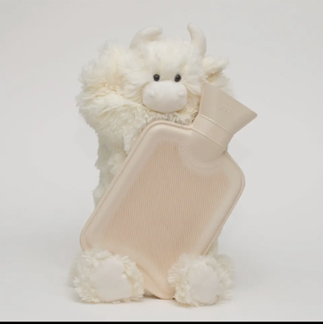 White Hot Water Bottle Case