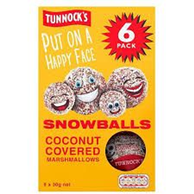 Tunnock's Snowballs 6pk