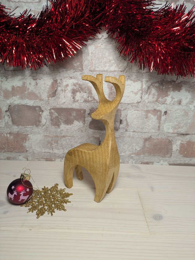Wooden Reindeer