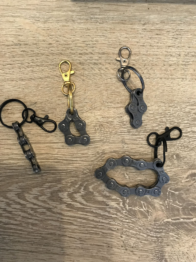 Porte clés up-cyclés