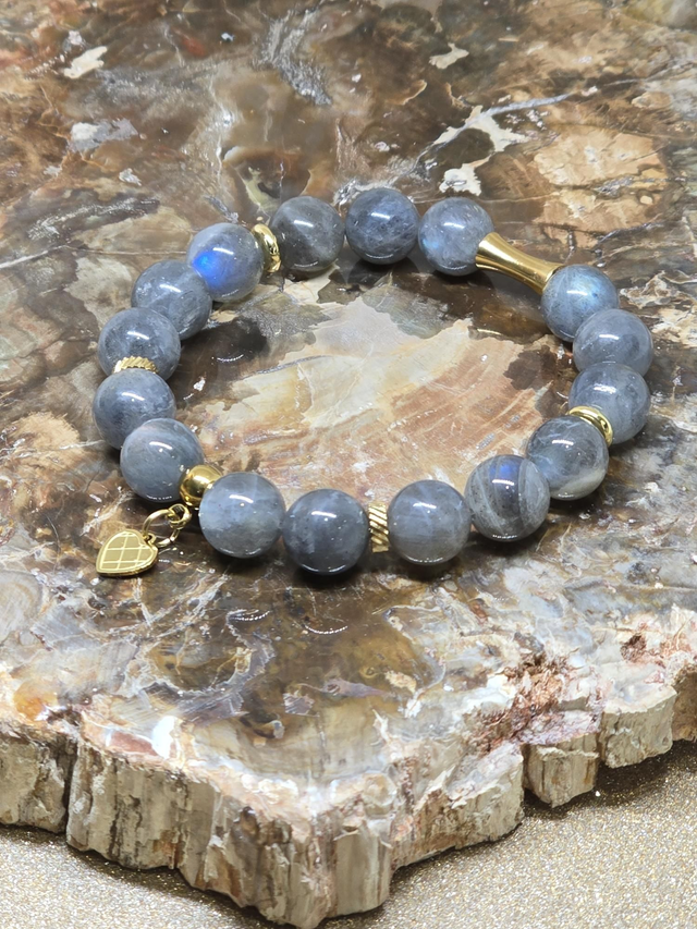Bracelet Labradorite en 1 cm