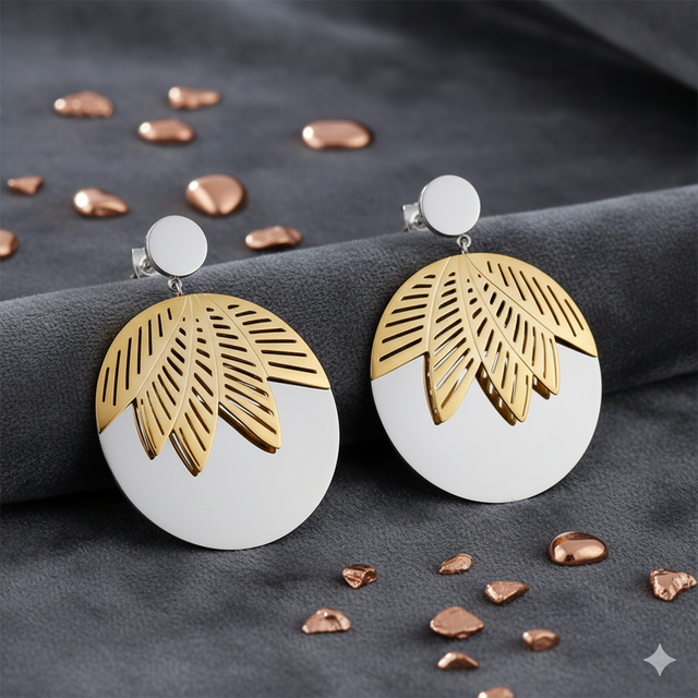 Boucles d'oreilles Bornéo 