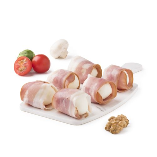 Scamorzine con Pancetta Tesa Maison Puglia