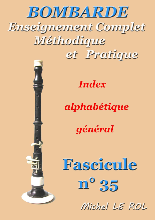 Fascicule 35 Index alphabétique général
