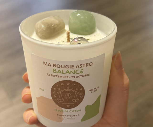 Ma bougie Astro Balance