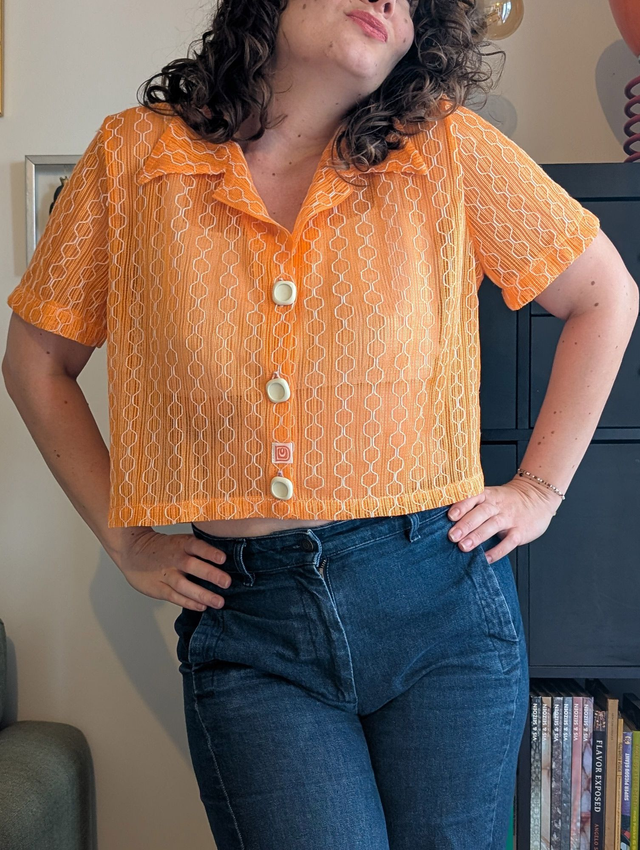 Chemise Eglantine Orange