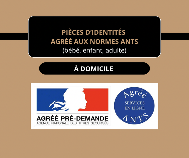 Photo Identité - ANTS (À DOMICILE)