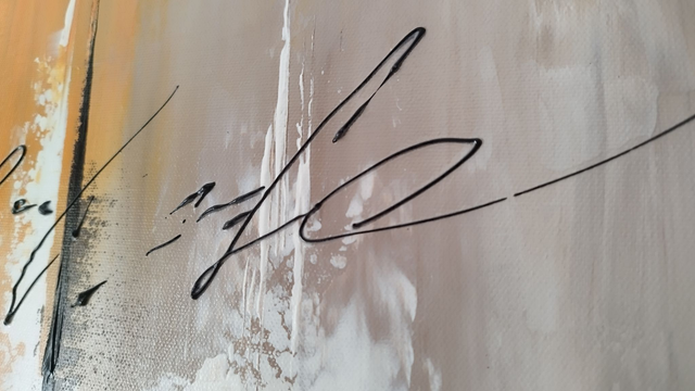 tableau abstrait – art contemporain moderne – Toile création unique signée