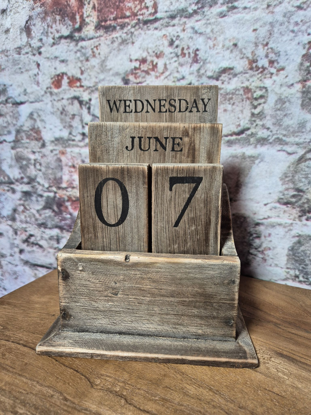 Kalender maand/dag/datum