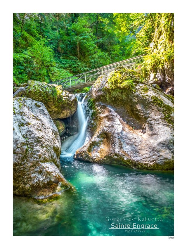 Affiche photo 30x40 Gorges de Kakuetta – Sainte-Engrâce, Pays Basque