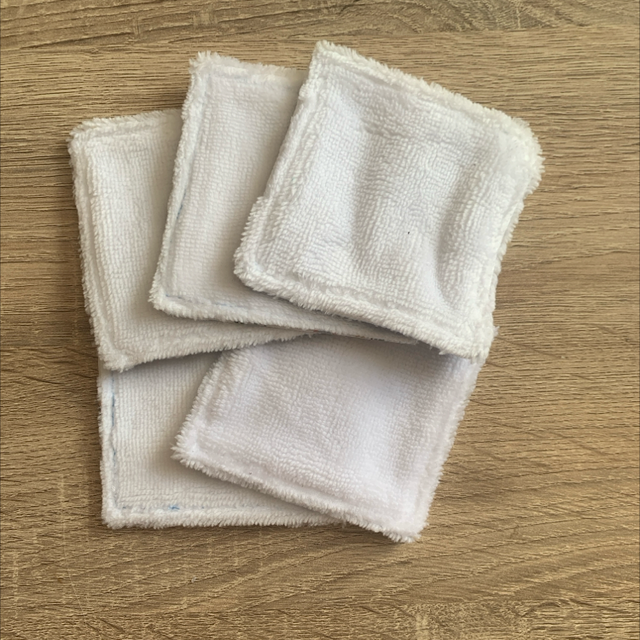Lot de 5 lingettes lavables