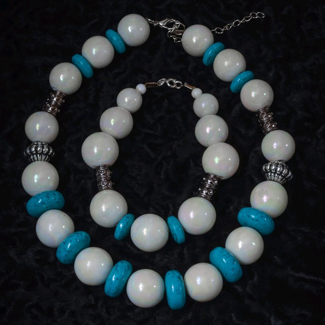 Parure de bijoux "Brunnera"