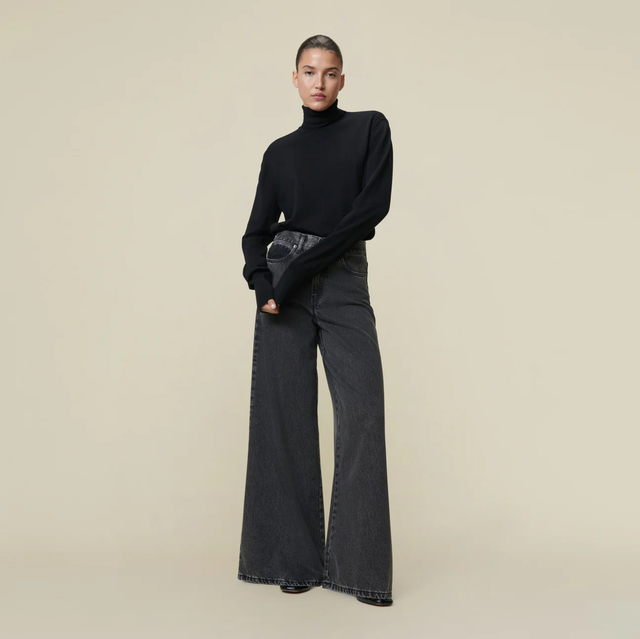 Lois Jeans Marlene Millenium Grey - High Rise Wide Fit