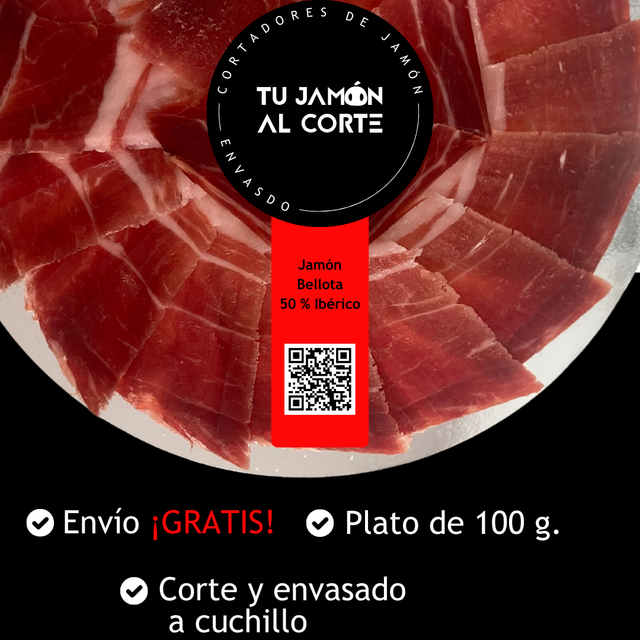 Jamón de bellota 50% ibérico