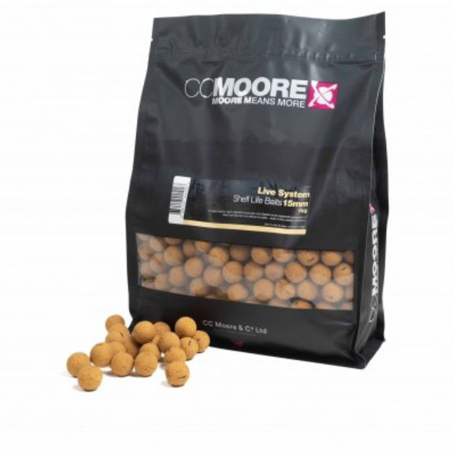 CC Moore Shelf Life boilies Live System