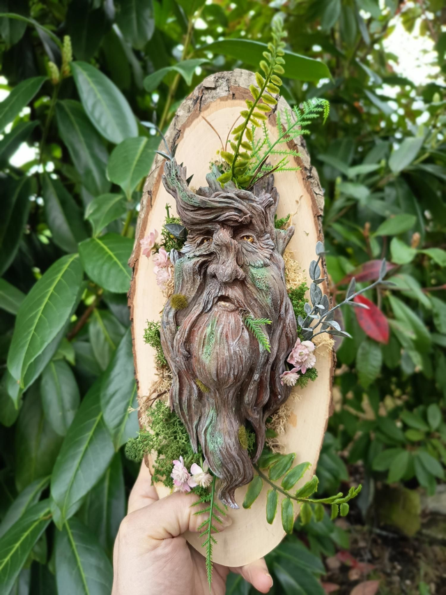 Ent de Printemps - Sculpture Fantastique