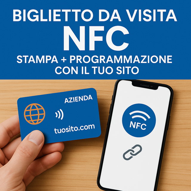 Biglietti da Visita NFC – Tecnologia e Immagine in un Solo Gesto
