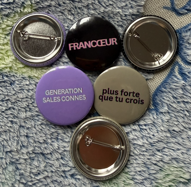 LOT 3 X BADGES FRANCOEUR