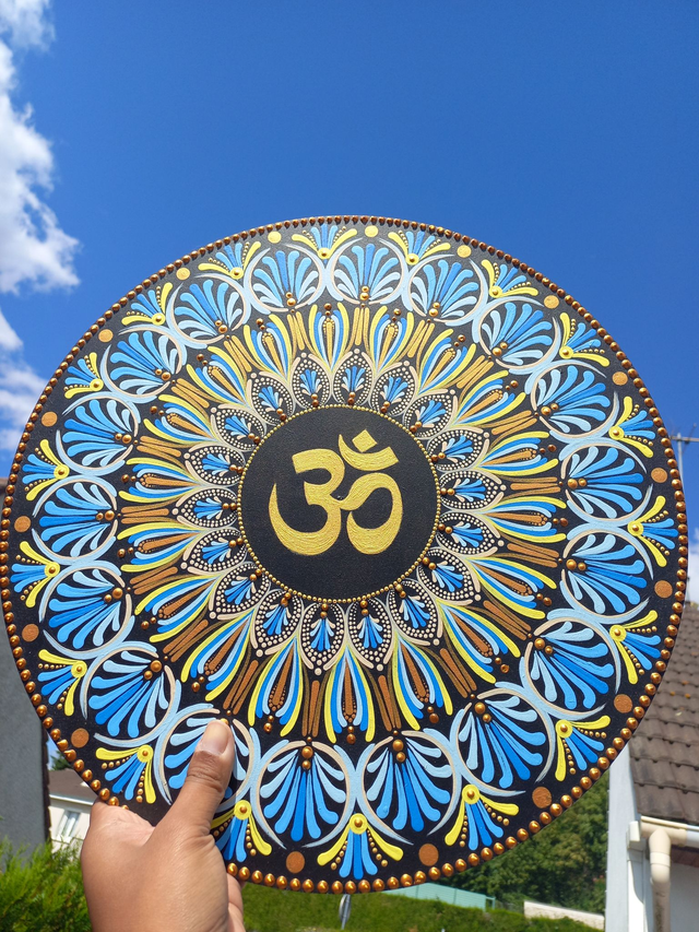 Mandala 40 cm &quot;Om&quot;