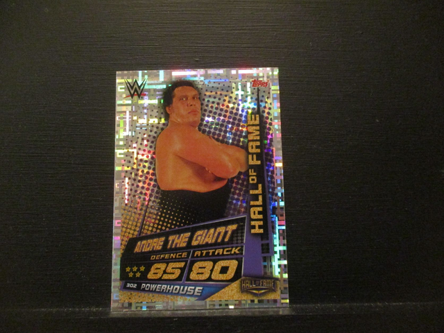 Andre The Giant - Hall Of Fame Slam Attax Universe Original Trading Card #302