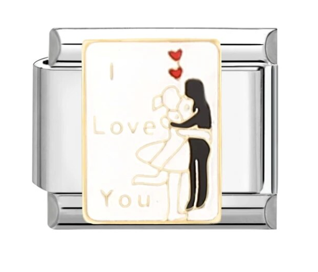 Charm Pareja I love You