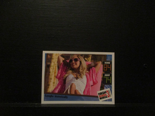 Laughs Histerically - Action Card High School Musical 3 Senior Year Original Trading Card