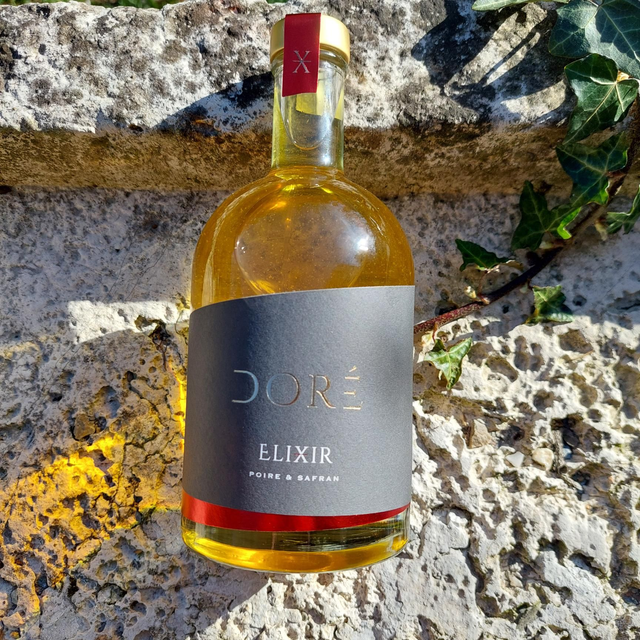 Liqueur de poires au safran bio d'Anduze - 50cl