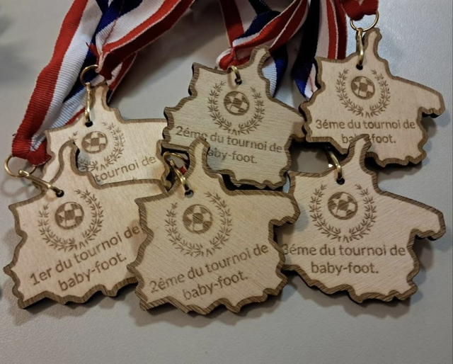 Médaille personnalisée 